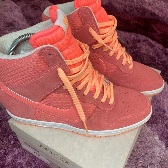 Nike Dunk Sky hi Wedge Sneakers - Picture 9 of 10